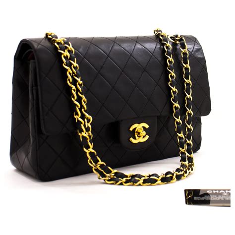 original black chanel bag|Chanel black bag price.